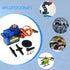 4 Packs TS90MD 9g Micro Digital Servo Full Metal Gear RC Servo for RC Drone Smart Car (90-180 Degree Controllable Angle)