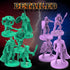 Mythical Heroes Warriors! Mini Figure Set - 102 Pcs in 17 Designs for RPGs