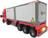 General Jim's Mighty Red Hauler - Double Van Container Semi-Truck Building Blocks Set, 345 Pieces