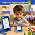 3-10 3.97" 200+ Kids Cell Phone Toy, Educational Learning Smart Phone for Toddlers Ages with Touch Screen, Dual Camera