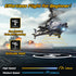 2.4GHz 26 2 8-12 DEERC RC Helicopter, RC Plane for Kids and Adults, Remote Control Helicopter, Mins Flight Time, LED