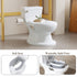 Garvee Toddler Potty Training Toilet, Potty Chair, Detachable Training Seat for Boys & Girls, Flushing Sound, Wipes