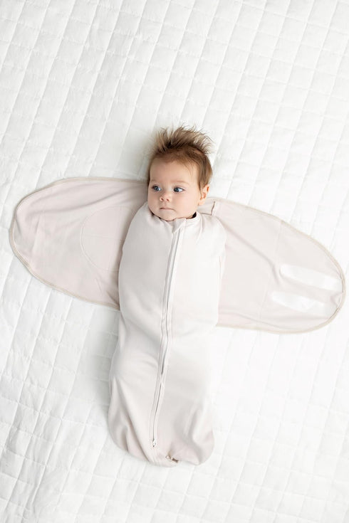 0-2 6-14 lbs LullaBaby "Double Dream Swaddle: Exclusive Dual Wing Design, Pediatrician-Endorsed, Ultra-Soft Cotton