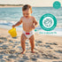 5 (26+ lbs) (12 Count) Little Toes Premium Natural Disposable Swim Diapers, Size Large | Baby Disposable Swim Diapers |