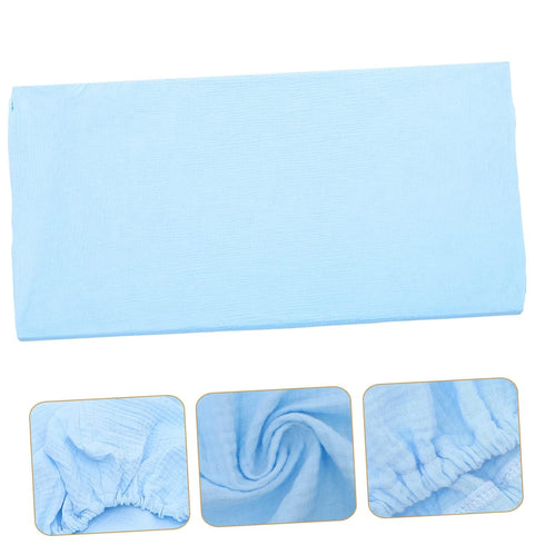 SUPVOX Washable Changing Pad Cotton Cradle Bed Protector Removable Diaper Changing Table Cover Machine Washable Fade