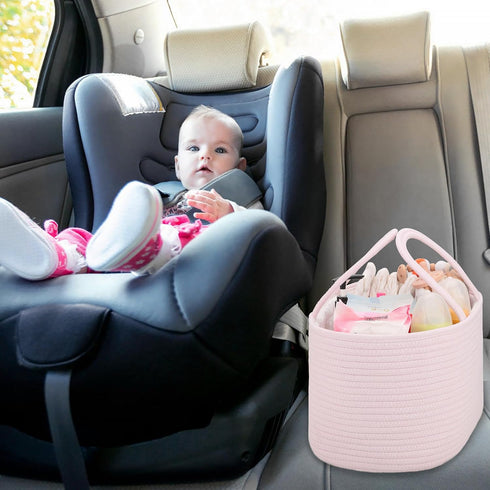 COMSE Baby Diaper Caddy Organizer, Car Caddy, Diaper Change Organizer, Gift Baskets Empty, Portable Tote Bag