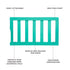 Convertible Crib Toddler Guard Rail - Emerald, Solid Wood Construction