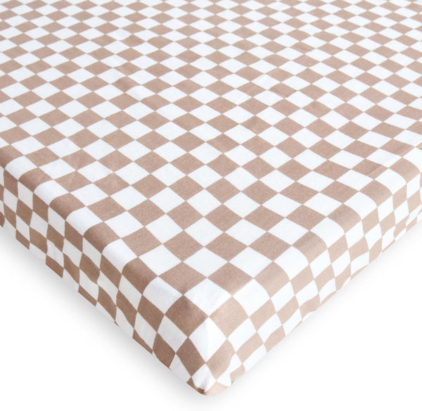 LifeTree Crib Sheets for Baby Unisex - Muslin Fitted Crib Sheets Toddler