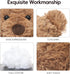 13 Inches Teddy Bear Stuffed Animals Premium Teddy Bear Plush Toys Soft and Comfort Plushies Gift for Kids, Brown