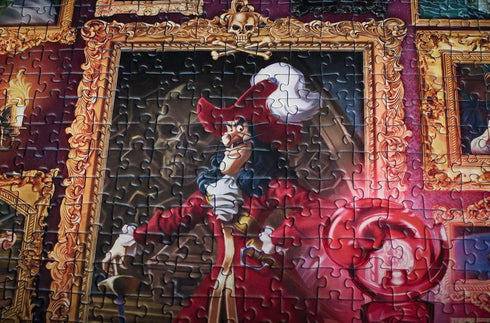 Ravensburger Disney Villainous Captain Hook 1000 Piece Jigsaw Puzzle for Adults - Unique Pieces