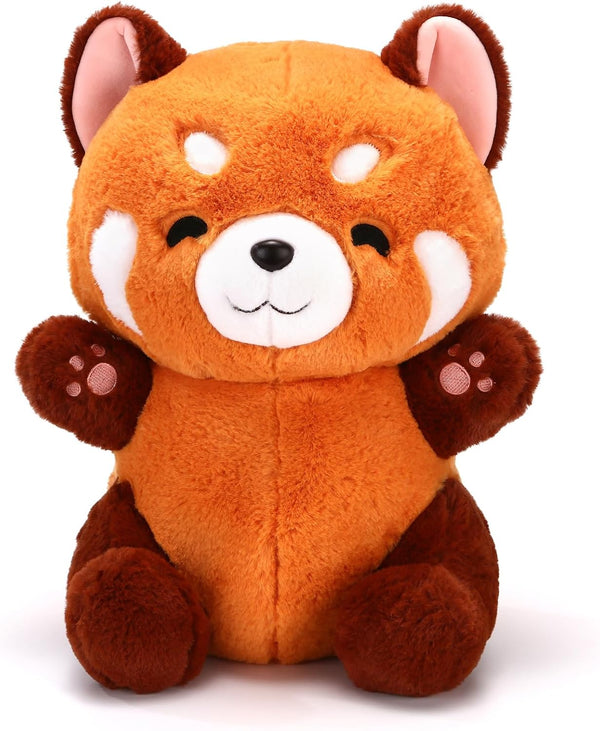 Riuhot Red Panda Stuffed Animal Cute Red Panda Plush Toy Panda Plushie