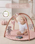 Tummy 6 Blissful Diary Baby Play Gym Mat, Time Activity Mat with Detachable Toys for Skill Development, Baby Essentials