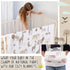 47 47 Inch SmoothNovelty Safari Animal Muslin Blanket x Warm Soft Cotton Muslin Swaddle Blanket Nursery Swaddling Wrap