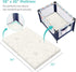 YENING Pack 38x26 Pack Bamboo and Play Mattress Pad Breathable Waterproof Baby Mattress for N Play Matress Topper
