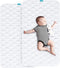 Waterproof Crib Mattress Protector Pad 2 Pack 28" x 52",Non-Slip & Absorbent