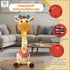 WHNKFB 6-12 1-3 Dancing Giraffe Plush Baby Toy Months - Talking Giraffe Stuffed Animal Singing Songs & Repeat What You