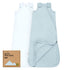 2-Pack Organic Baby Sleep Sacks, 100% Cotton - Soft & Breathable 0.5TOG