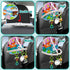 OKOOKO Rear Facing Car Seat Toy - Double-Sided Baby Travel Toy with Mirror, Plush Rattle Teether for Newborn Infant
