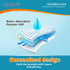JUS COOL Incontinence Bed Pads 30”x 36” (50 Count), Disposable Baby Changing Pads, Ultra Absorbent and Waterproof
