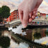 Oarencol Sunset 1000 Dublin Ireland Ha Penny Bridge River Landscape Jigsaw Puzzle Pieces Puzzles for Adults