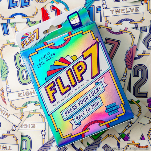 7, 3+ 8 20 USAOPOLY Flip The Ultimate Blend of Press Your Luck & Strategy, Fast-Paced Addictive Card Game,Quick