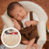 Penitue 15cm/5.91in Baby Announcement Sign, Wooden Hello World Newborn Bulletin Board with Pen Race Car & Checkered