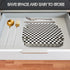 100 2 lb Pieces Race Car Checkered Trays, Racing Themed Fast One&two Birthday Decorations for Boys, Checkered Paper