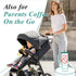 V2/Vista V3/Cruz/Cruz V2/Minu/Minu V2/Minu 1Pack Stroller Cup Holder Fits for UPPAbaby Vista/Vista Duo, Securely Hold