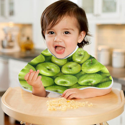 YETTASBIN Fresh Apples Muslin Baby Burp Cloth, Super Soft Absorbent Cotton Burp Rag Baby Bibs Feeding Cloth for Newborn