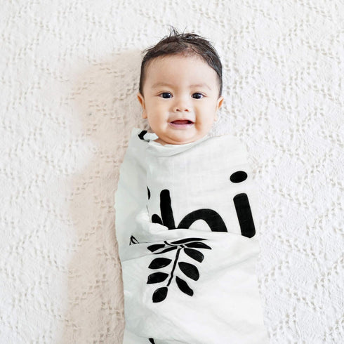 47x47 1:27) Organic Baby Swaddle Blanket for Baby Boy Girl, Newborn Nursery Blankets, Silky Muslin Receiving Blanket