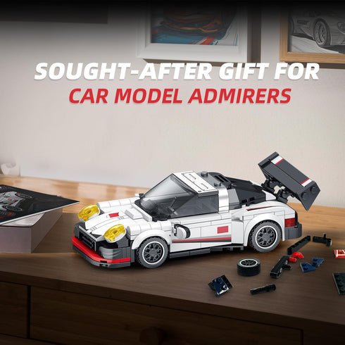 Sets Set, 326PCS VGD Car Building With Display Case, Classic Model Kits Speed Building Blocks Cool Collectible Super