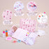 14 Set 12-15 Inch Set BABESIDE Pcs Baby Doll Accessories for Babydolls - Baby Doll Diaper Bag with Dolls Bedding