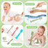 Case,2 2 1 Baby Diaper Cream Spatula with Large Diaper Spatula with Travel Case Gift Box,Soft Butt Paste Spatula Baby