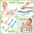 Case,2 2 1 Baby Diaper Cream Spatula with Large Diaper Spatula with Case Gift Box,Soft Butt Paste Spatula Baby Butt