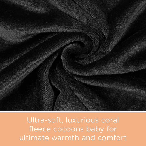 liuliuby Winter Carseat Covers for Baby | Infant Car Seat Cover Baby | Doona Accessories | Warm & Thick Fleece Canopy