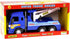 3-5 13 inch Winch PowerTRC Police Tow Truck Toy for Boys Ages | Push & Go Realistic Friction Powered Wrecker