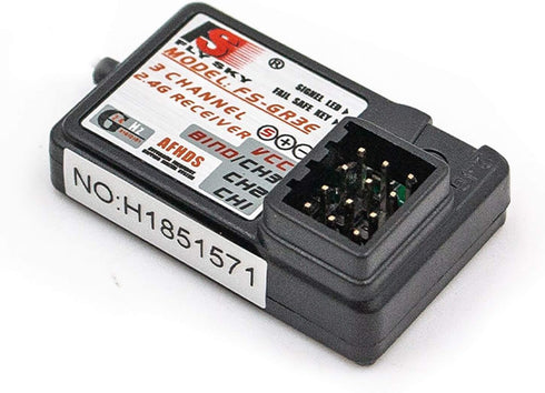 GoolRC 2PCS FS-GR3E 2.4GHz 3 FS-GT2 FS-GT2B FS-GT3B FS-GT3C FZ-IT4S Flysky Receiver, AFHDS Channel Receiver Compatible