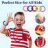 Stretchy Coil Chew Necklaces and Bracelets - 16 Pack Teething Toys for Sensory Kids with Autism, Reduce Anxiety
