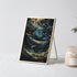 Glow in The Dark Scratch Art Rainbow Painting Paper 8 Sheet with Pen, Engraving Landscape Scratchboard (A4) for Kids