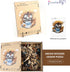 500 16.4x16.7 Jiroinlly Wooden Puzzles for Adults Pieces, Panda Family, Unique Shaped Jigsaw Puzzle, Relaxing Gift