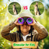 Binocular for Kids, Ages 3-12, Outdoor Gifts Toys for Kids, Perfect for Bird Watching and Camping