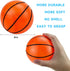 Hymaz 36 Pcs Mini Basketballs 4 Inch Rubber Balls with Pump for Kids Basketball Gifts - Inflatable Sports Party Favor