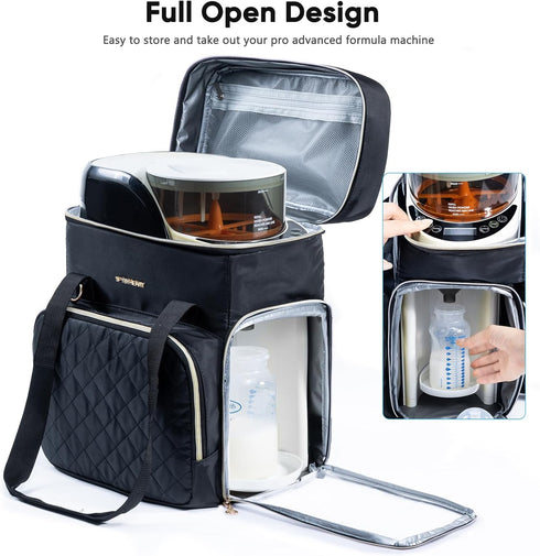 SFYBYHEART Carrying Case Compatible with Baby Brezza Formula Pro Advanced Formula Dispenser Machine Carrying Bag - Baby