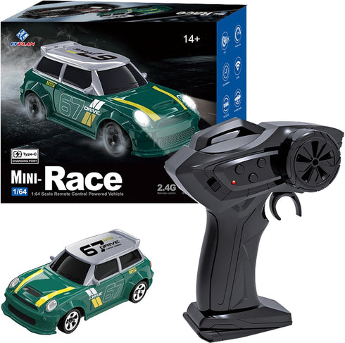 Moonzeamus KF33 1:64 Scale Mini Drift RC Car with Full Proportional RTR 2.4GHZ
