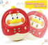 Tinabless Tummy Time Toys - Dinosaur-Duck Roly Poly Baby Toy, Musical Wobbler for Newborns 3-12 Month Gift