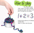 Alunmair 550pcs 4 1 Multicolor in Magnet Balls Desk Toys for Adults, Ferrite Crags Magnetic Putty Desk Fidget Toys