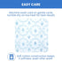 100% 28x52 Inch (Pack 2), Delta Children Fitted Crib Sheets for Girls and Boys - Organic Cotton Crib Sheet for Standard