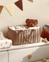 Blissful Diary Baby Diaper Caddy Organizer, Stylish Storage Basket for Newborn Essentials and Diaper Station, Gift