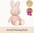 13 GUND Baby Sustainable Bunny Plush, Stuffed Animal Made from Recycled Materials, Gift for Babies and Newborns