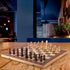 15'' Set, 2 1 -2 -24 Packed Set AMEROUS Wooden Chess & Checkers in Board Games Extra Queens Cherkers Pieces - Gift Box